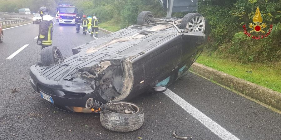 Sassari, incidente stradale sulla "SS.131"