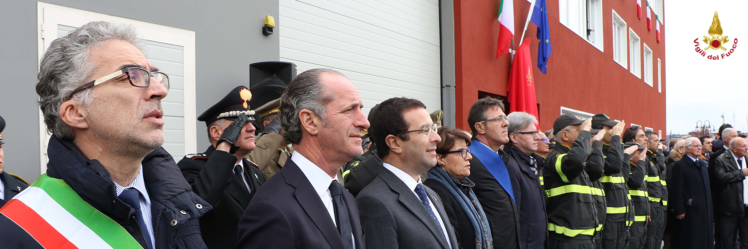 Inaugurato il Distaccamento dei Vigili del Fuoco di Vittorio Veneto
