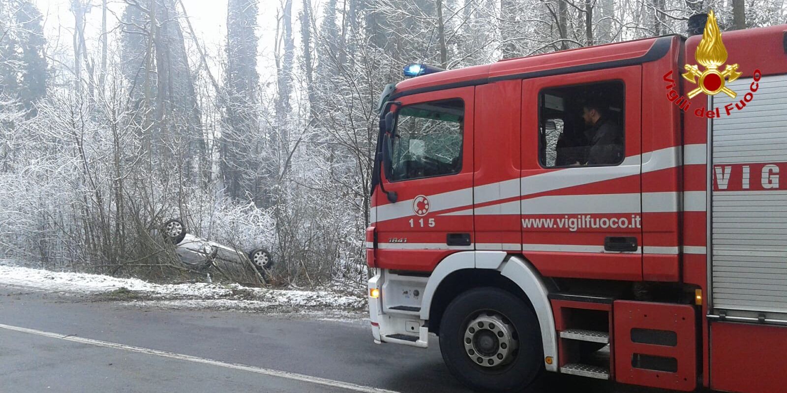 Varese, incidente stradale nel comune di Arsago Seprio