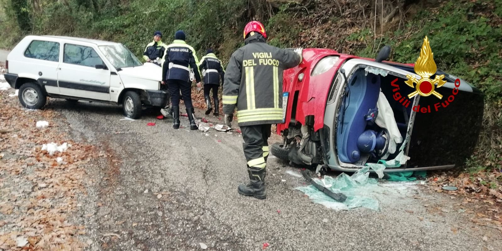 Ancona, incidente stradale a Rosora