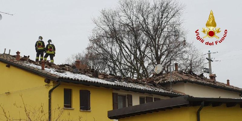 Bologna, incendio abitazione a Budrio