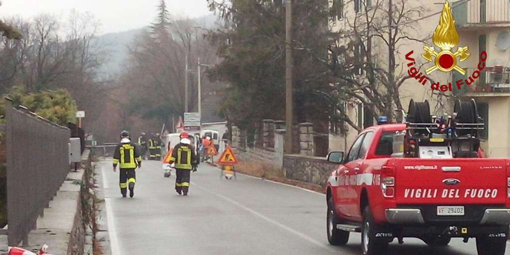 Trieste, fuga di gas a Zolla Monrupino