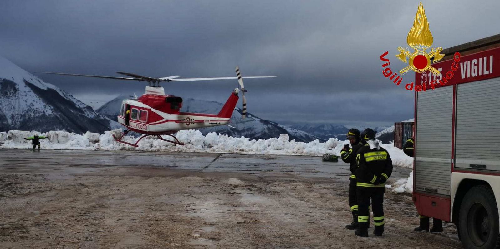 Macerata, soccorsi e recuperati cavalli in località Pintura di Bolognola