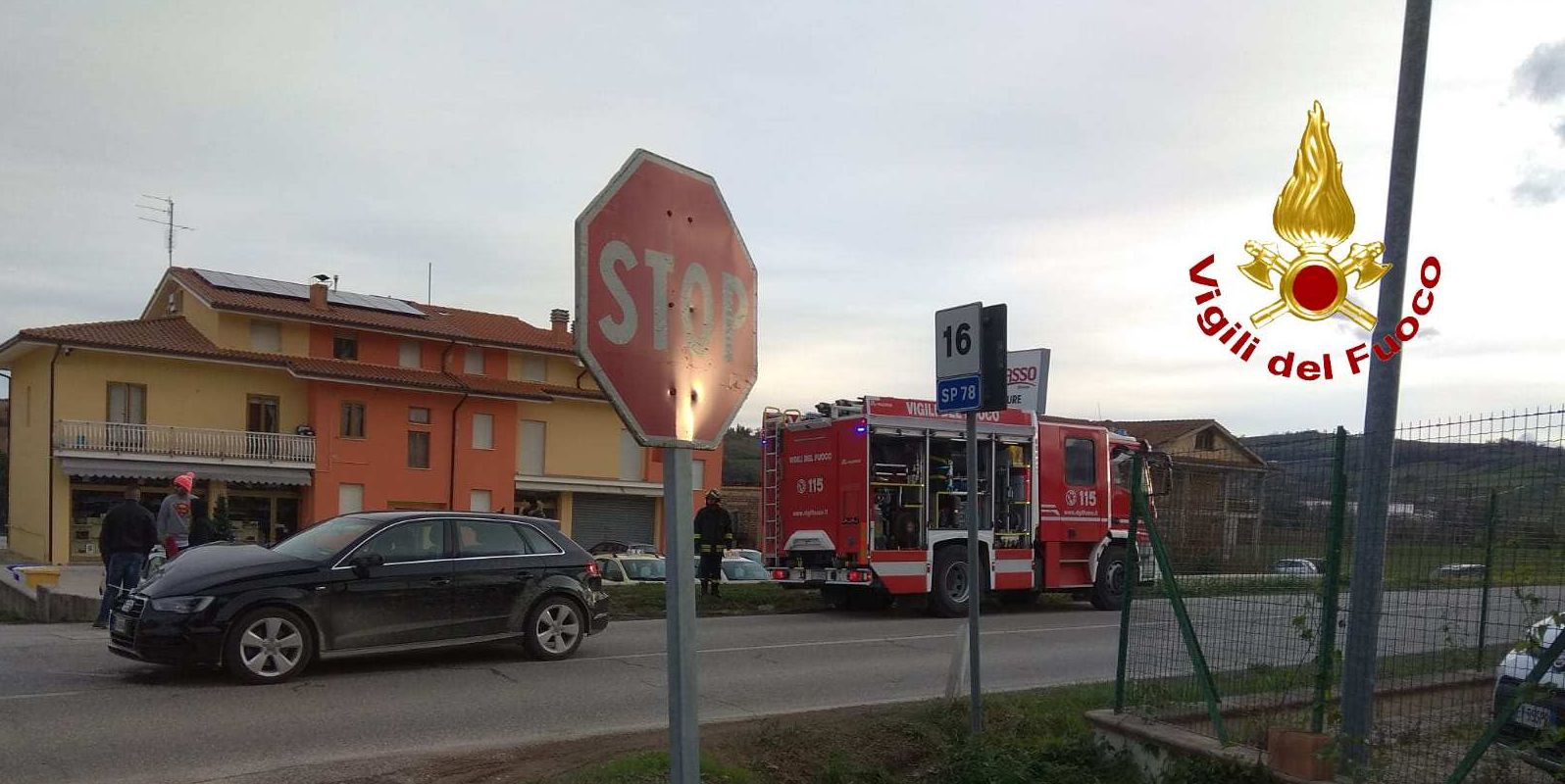 Macerata, incidente stradale nel comune di San Ginesio