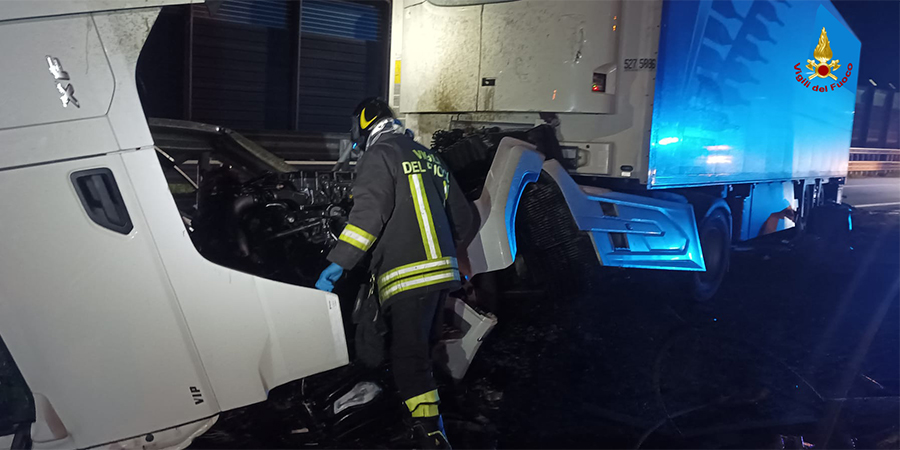 Incidente stradale in A14