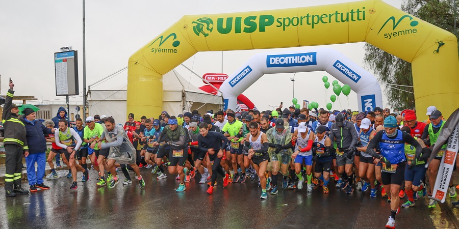 Partenza della gara Partenza della gara