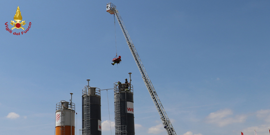 Verona, esercitazione a San Martino Buon Albergo