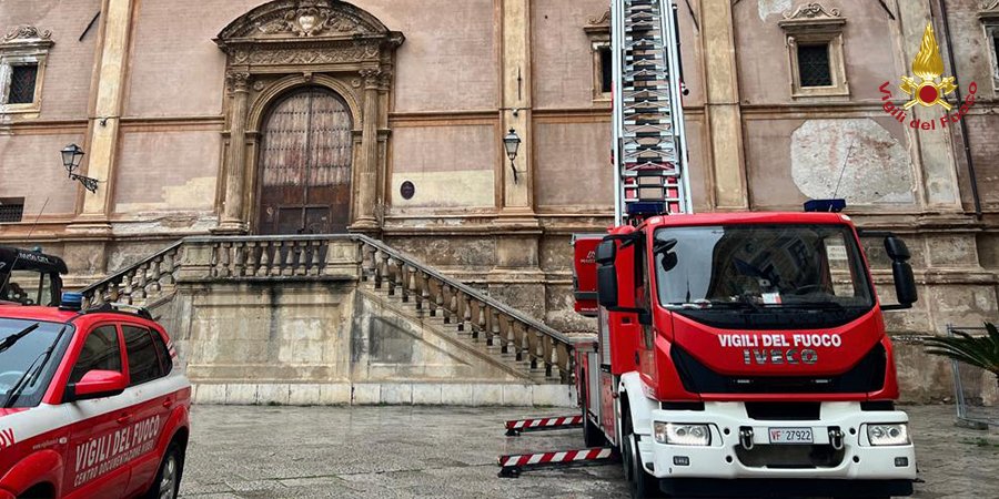 Palermo, interventi per maltempo