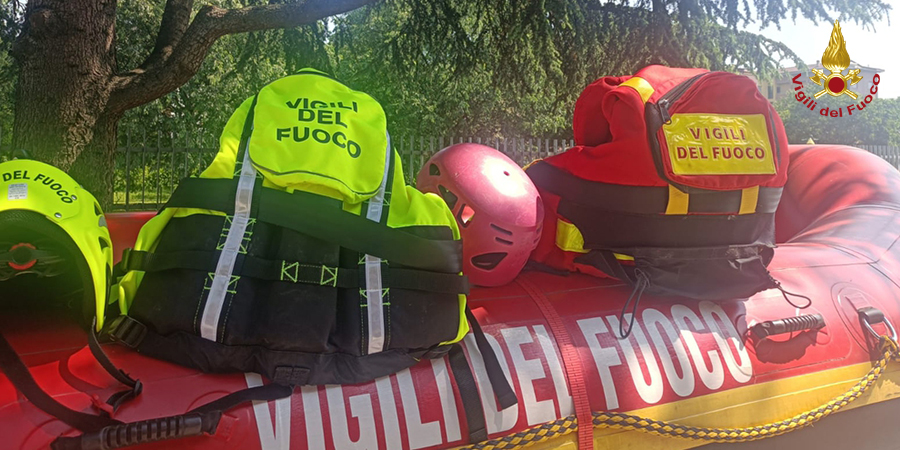 Parma, salvato bambino dal torrente