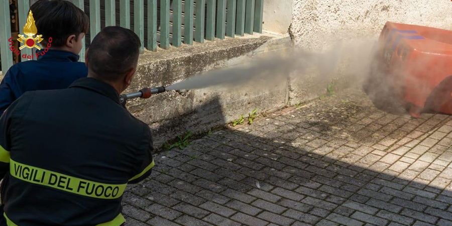 Frosinone, i Vigili del fuoco partecipano alla giornata per la legalità e il contrasto alla criminalità mafiosa