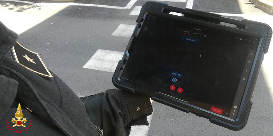 Concluso il primo Corso NIA Livello 3 laser scanner