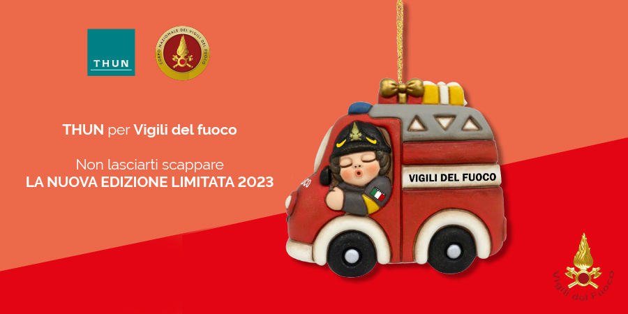 In prenotazione il primo gadget THUN a marchio Vigili del fuoco