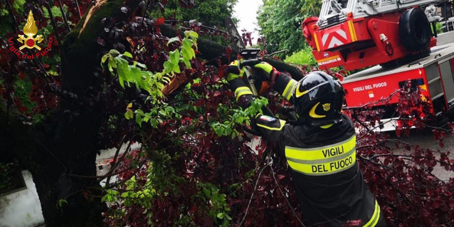 Pordenone, ondata di maltempo