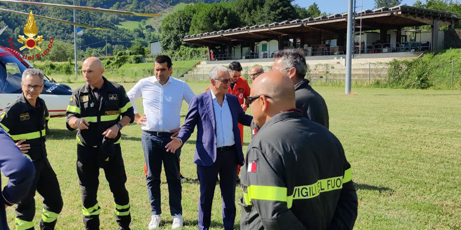 Visita del Direttore regionale per l'Emilia Romagna presso il comune di Casola Valsenio