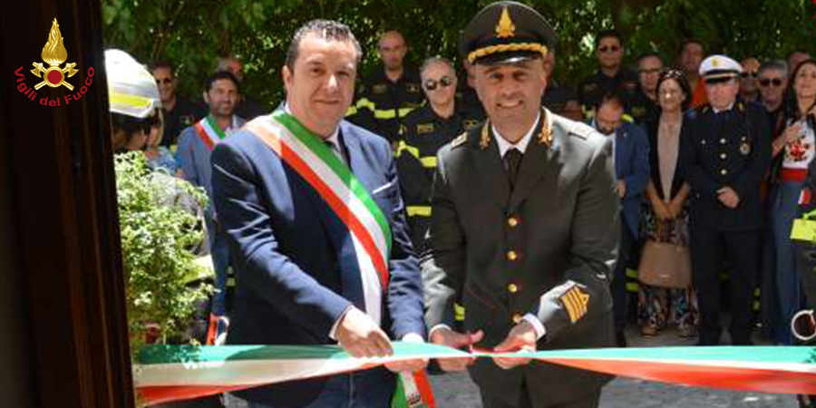 Agrigento, inaugurato un nuovo presidio rurale dei Vigili del Fuoco a Cammarata