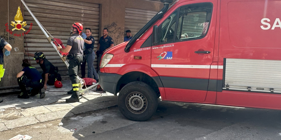 Palermo, soccorso a persona