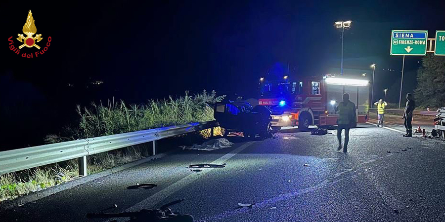 Perugia, incidente stradale