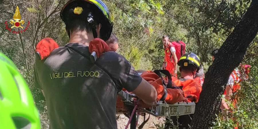 Genova, soccorso escursionista