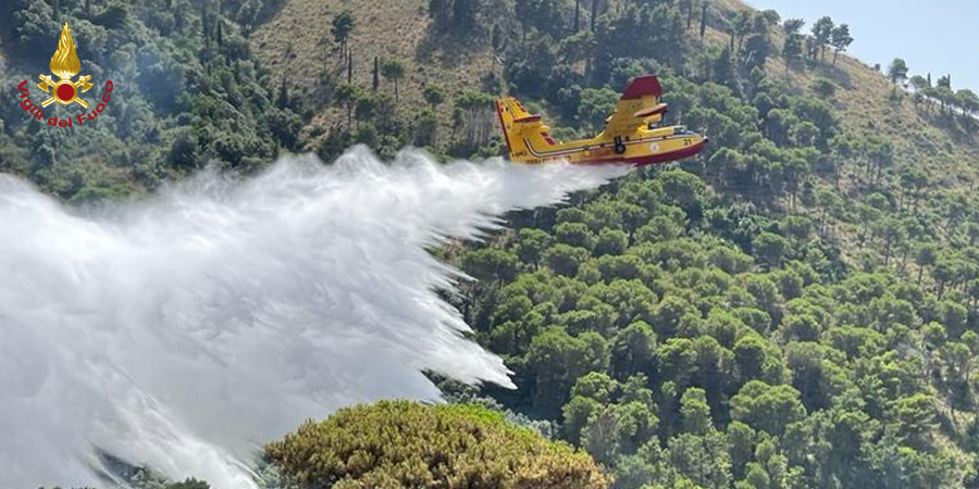 Caserta, incendi boschivi Caserta, incendi boschivi