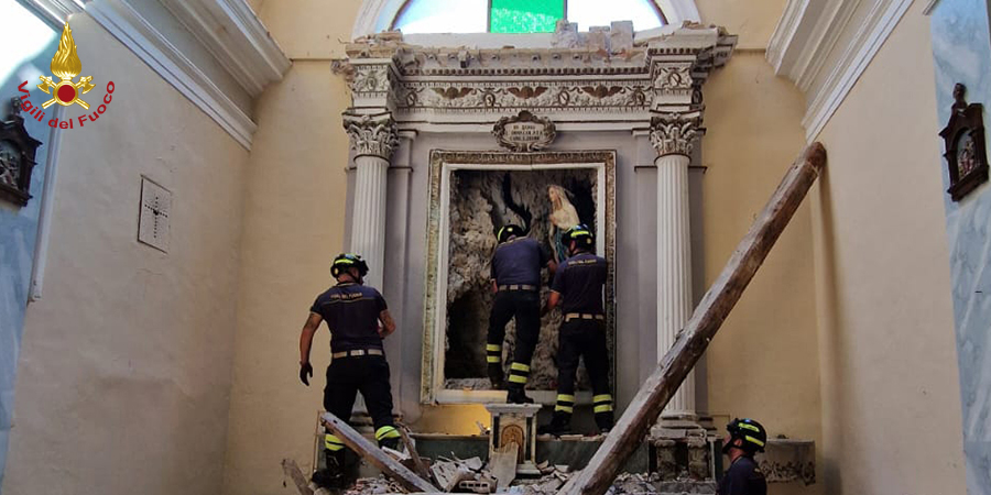 Ancona, dissesto statico a Sassoferrato