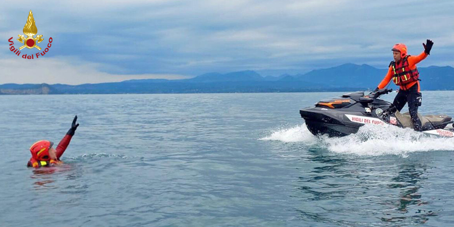Verona, terminato corso per operatori di moto d'acqua