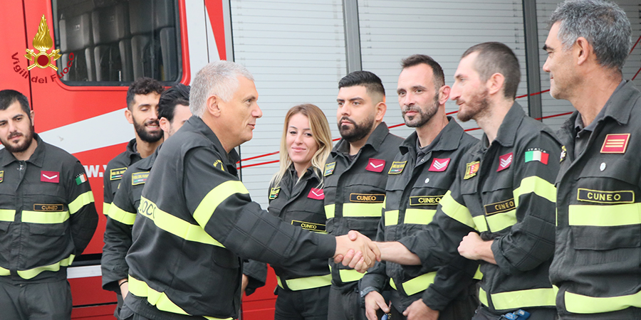 Cuneo, visita del Direttore Regionale presso il Comando