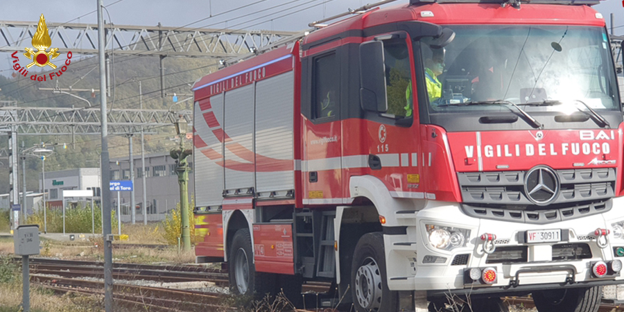 Parma, addestramento VVF e RFI