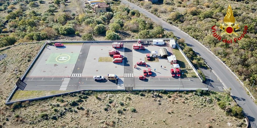 Alcune immagini dell'esercitazione