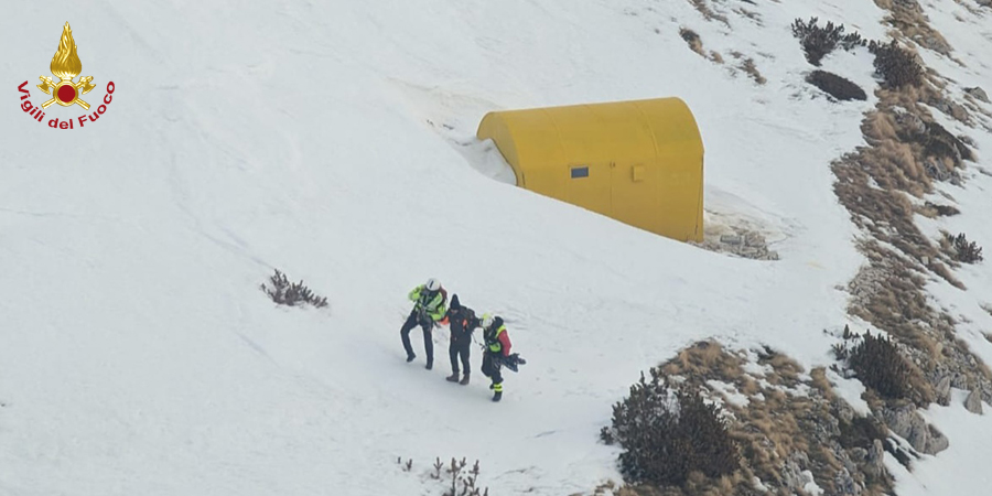 Chieti, soccorso escursionista sulla Maiella