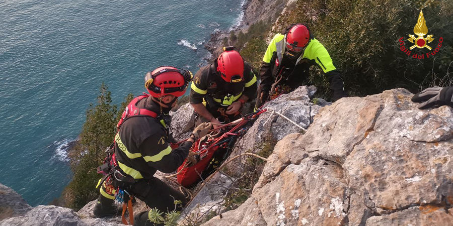 La Spezia, soccorse in parete due persone in difficoltà durante la risalita