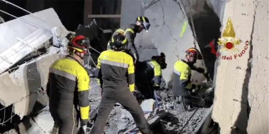 Crollo Firenze, individuato dai Vigili del fuoco il corpo senza vita dell'ultimo operaio disperso