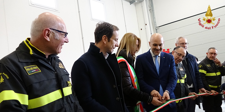 Udine, inaugurati i lavori di rinnovamento del distaccamento di Lignano Sabbiadoro