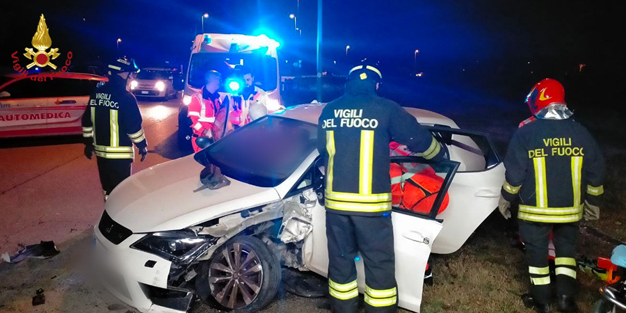 Pordenone, incidente stradale