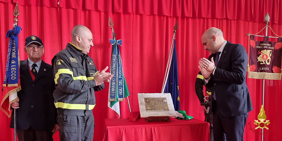 Lecco, commemorazione in ricordo di Diego Busdon