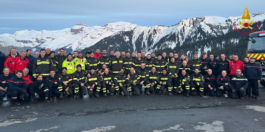 Il Team Usar Medium interregionale del Piemonte-Liguria partecipa all'esercitazione nel Dipartimento dell'Alta Savoia in Francia