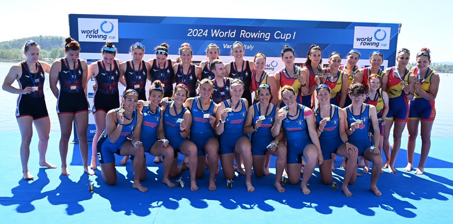 Podio Otto femminile Podio Otto femminile