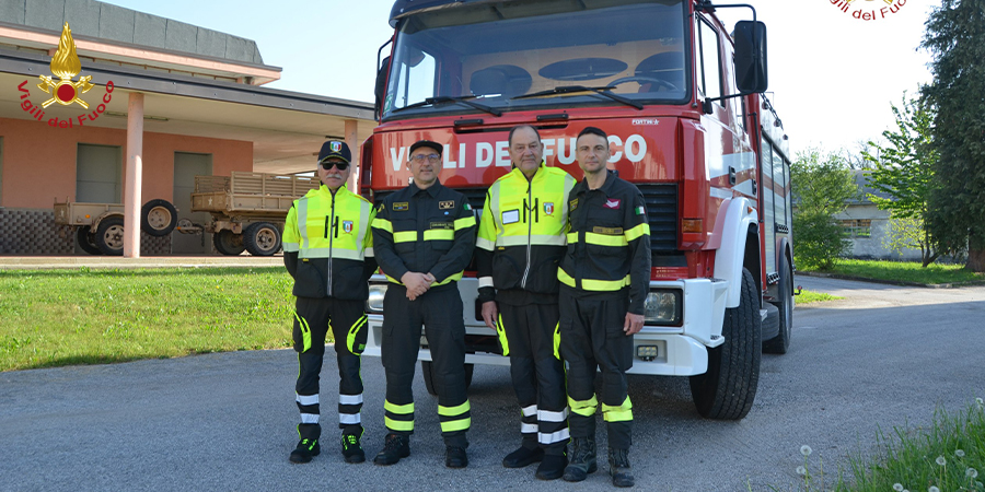 Udine, donato un mezzo antincendio ai Vigili del fuoco del Paraguay