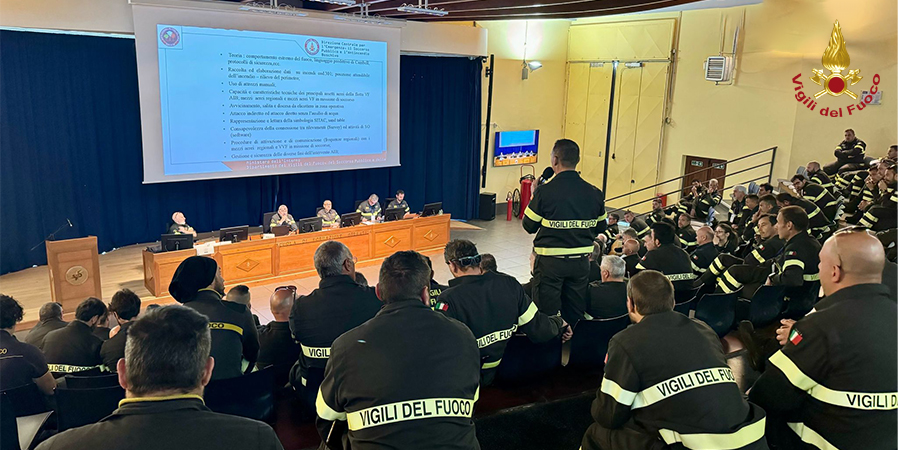 SFO2024, terminata l'esercitazione di antincendio boschivo alla Scuola di Formazione Operativa di Montelibretti