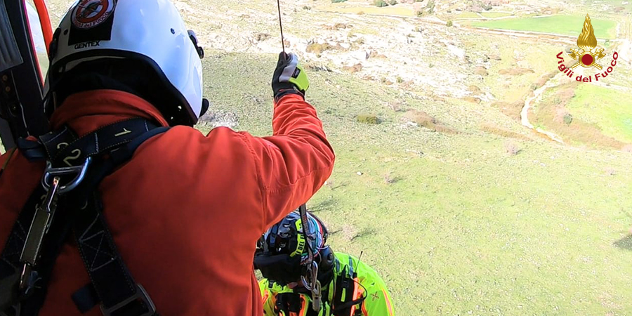 Messina, soccorso a persona