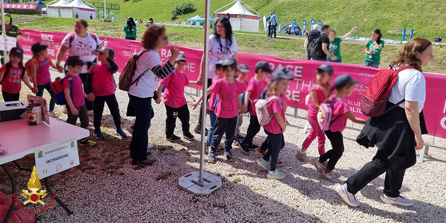 Roma, inziata la Race of the Cure