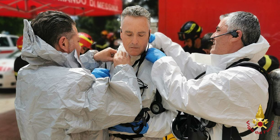 Messina, esercitazione NBCR