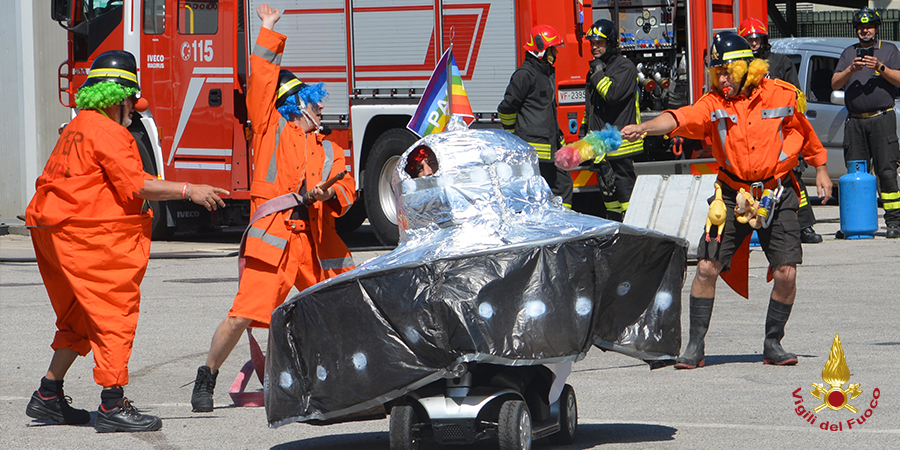 Padova, una giornata con i Vigili del fuoco