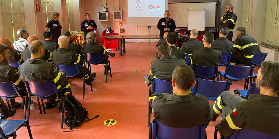 Torino, il personale USAR-M partecipa al corso "Stop The Bleed" organizzata dal personale sanitario del Sistema di Emergenza del Piemonte