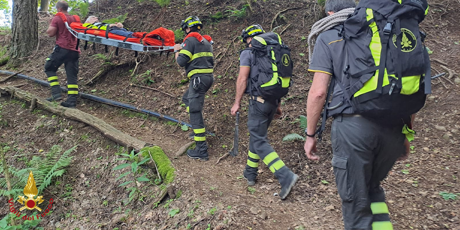 Genova, gli interventi sul territorio dei Vigili del fuoco