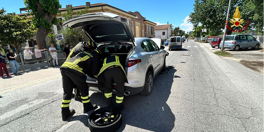 Ancona, incidente stradale lungo la SP360 Arceviese