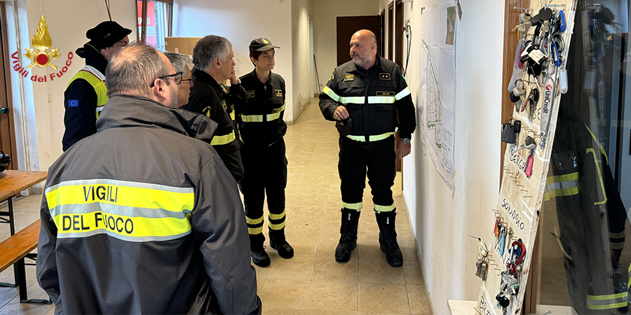 Duecento Vigili del fuoco in azione per un'esercitazione di Protezione Civile in Lombardia
