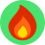 ASTI Icona Fiamma Verde