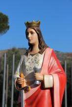Statua Santa Barbara VV.F. Caserta