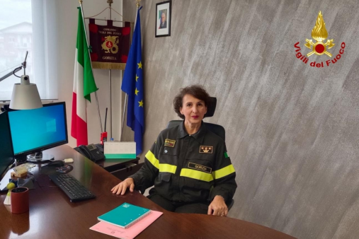 Foto Comandante PD Cira PISCICELLI