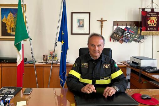 Comandante VVF Ragusa - ing Augusto Alessi Fonti